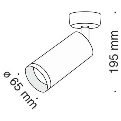Потолочный светильник Technical C017CW-01B 400_400_3146879